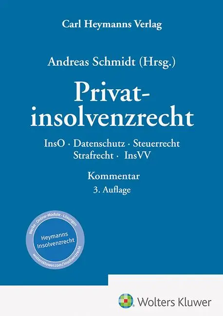 Cover: 9783452303899 | Privatinsolvenzrecht | Andreas Schmidt | Taschenbuch | 1800 S. | 2025