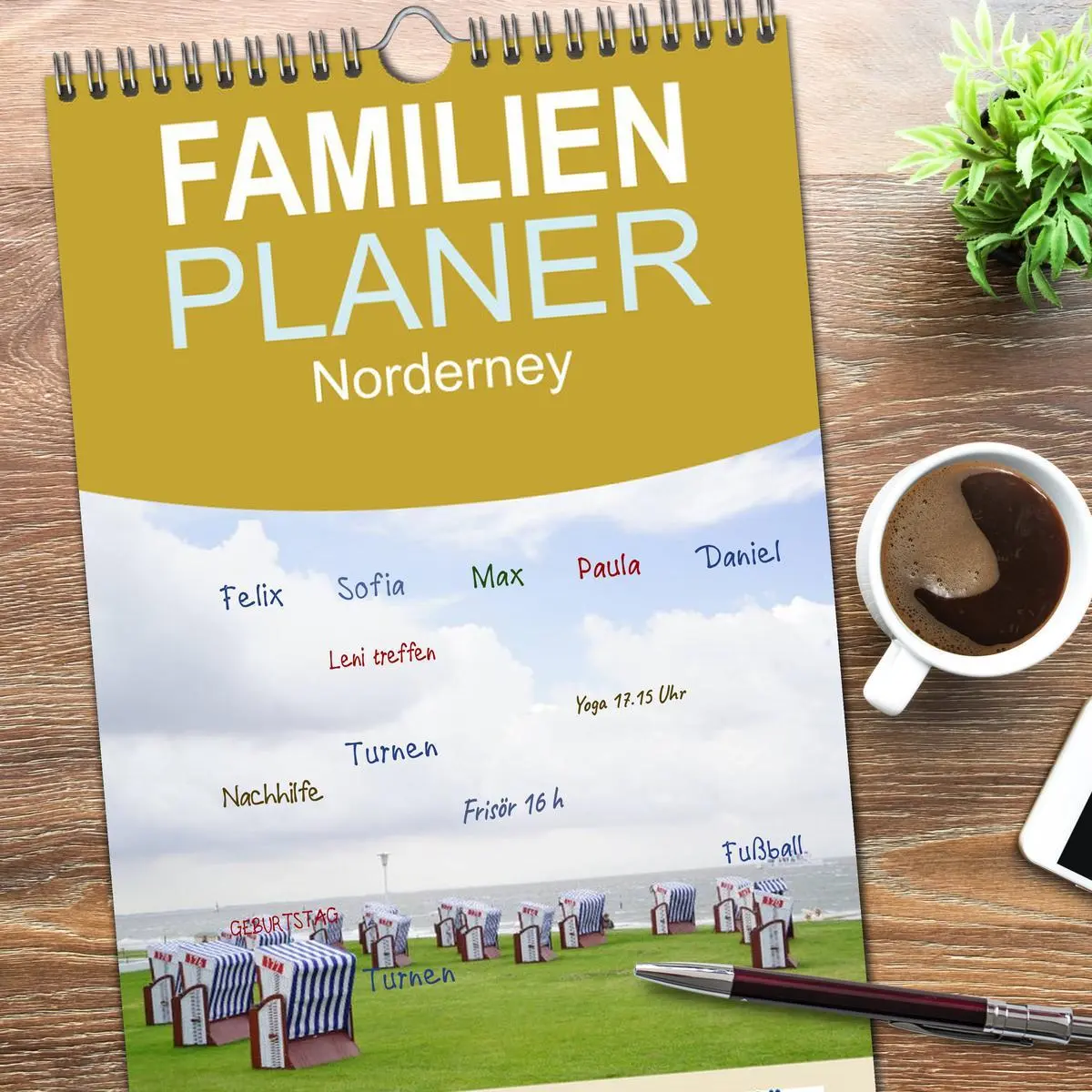Bild: 9783516513899 | Familienplaner 2026 - Norderney - von barfuß bis Lackschuh mit 5...