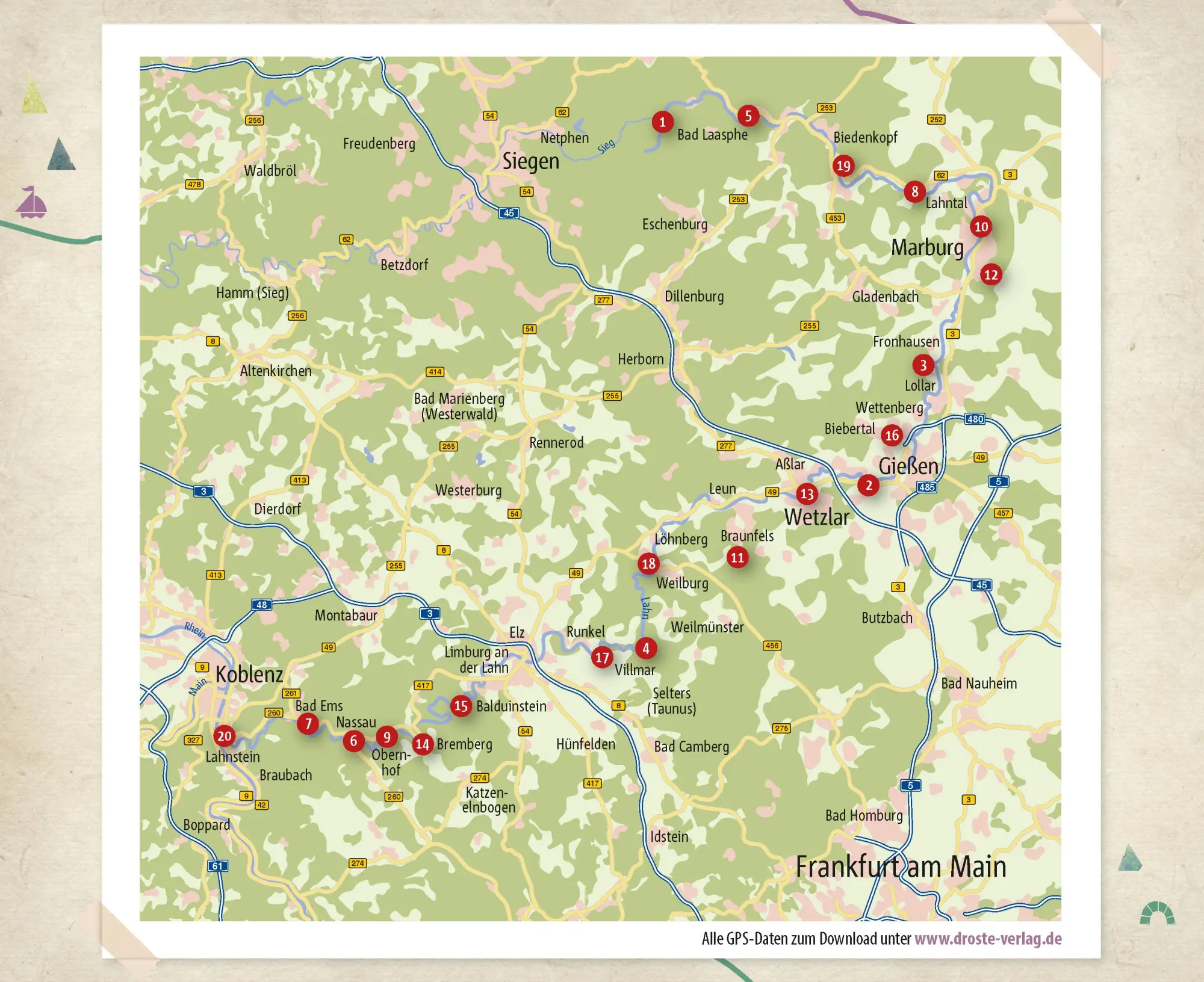Bild: 9783770023899 | Lahntal. Wandern für die Seele | Wohlfühlwege | Jörg Thamer | Buch