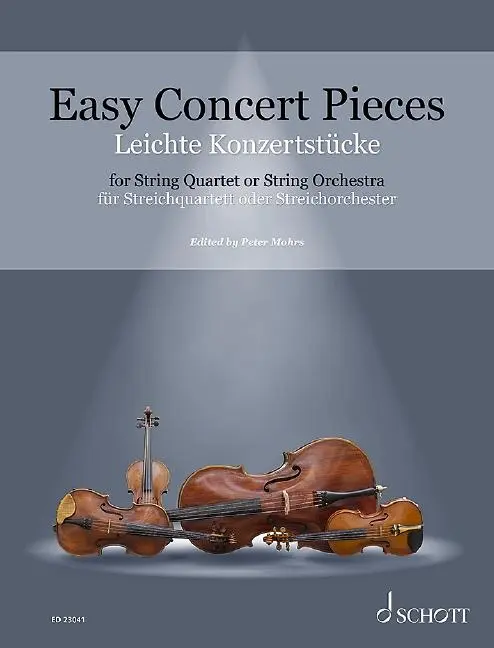 Cover: 9783795703899 | Easy Concert Pieces für Streichquartett oder Streichorchester | Mohrs