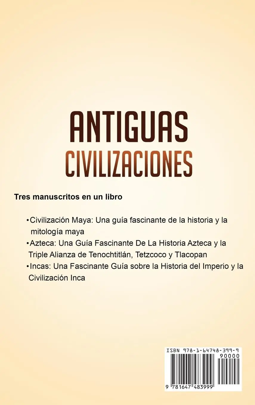 Rückseite: 9781647483999 | Antiguas Civilizaciones | Captivating History | Buch | Spanisch | 2020