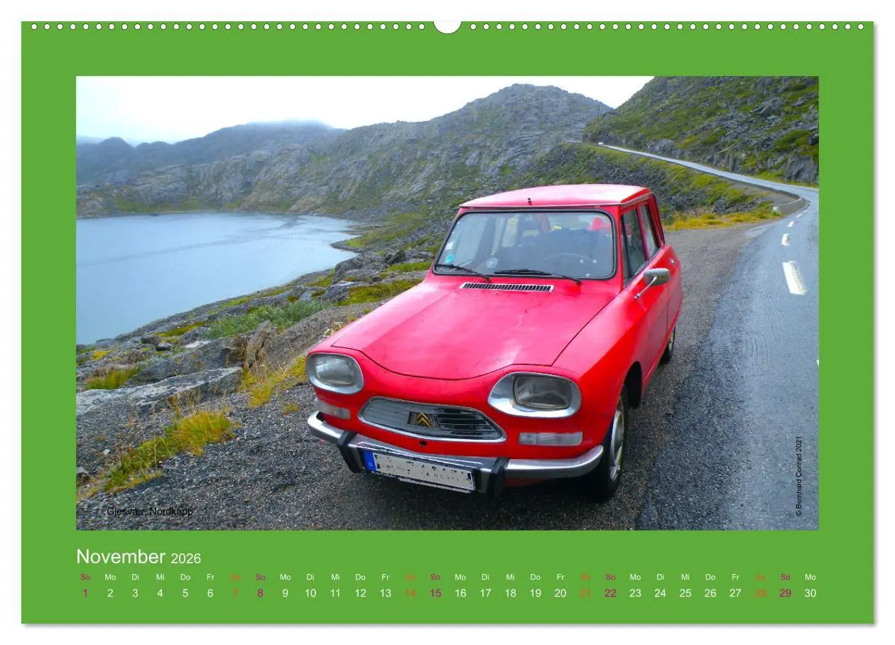 Bild: 9783457413999 | Abenteuer Citroen Ami 8 (hochwertiger Premium Wandkalender 2026 DIN...
