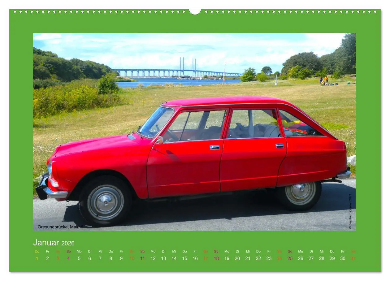 Bild: 9783457413999 | Abenteuer Citroen Ami 8 (hochwertiger Premium Wandkalender 2026 DIN...