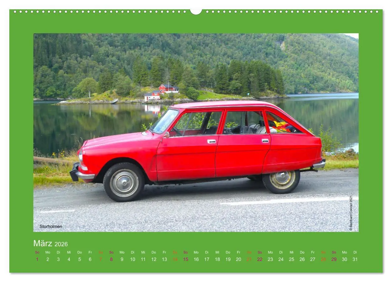 Bild: 9783457413999 | Abenteuer Citroen Ami 8 (hochwertiger Premium Wandkalender 2026 DIN...