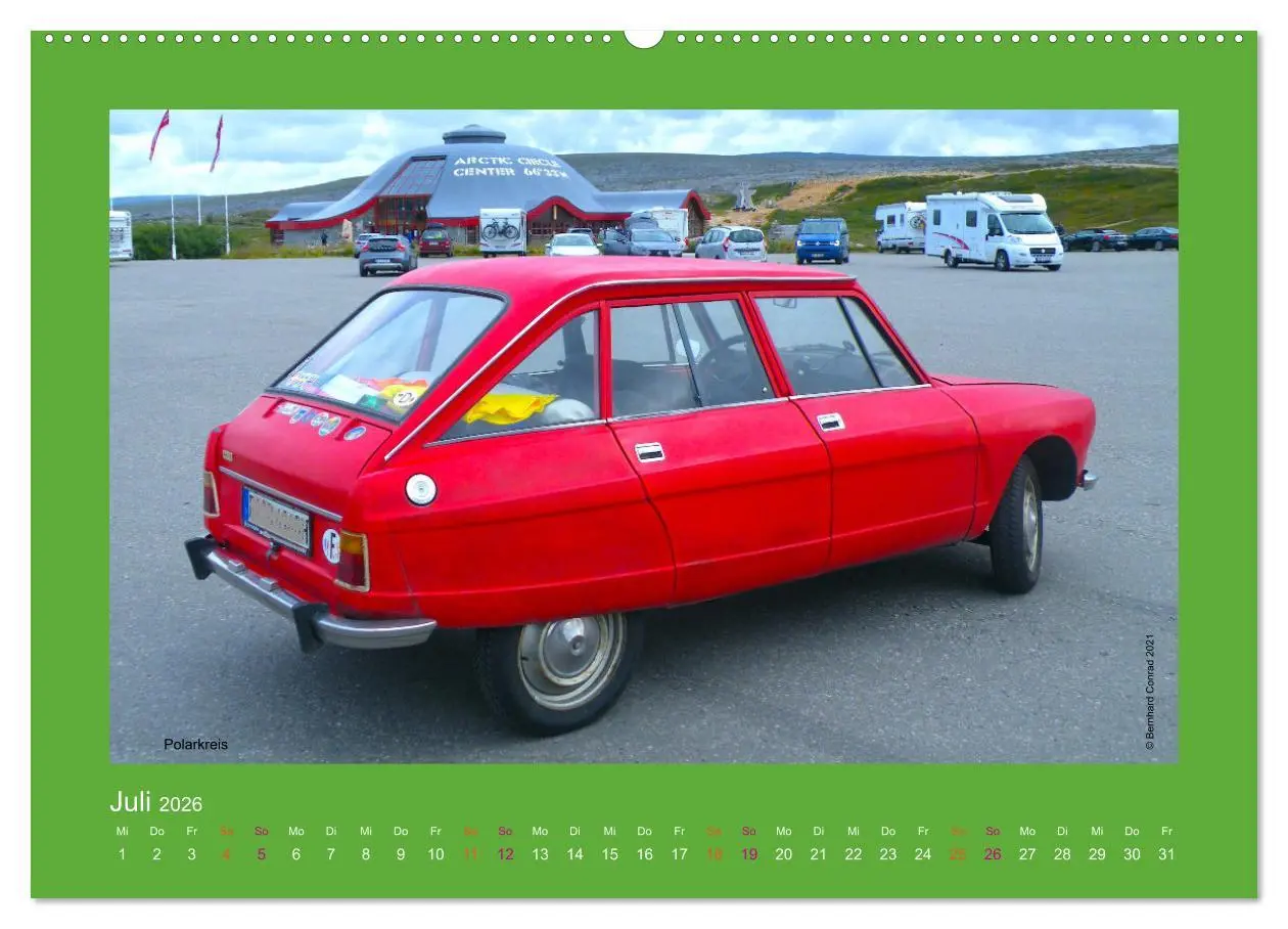 Bild: 9783457413999 | Abenteuer Citroen Ami 8 (hochwertiger Premium Wandkalender 2026 DIN...