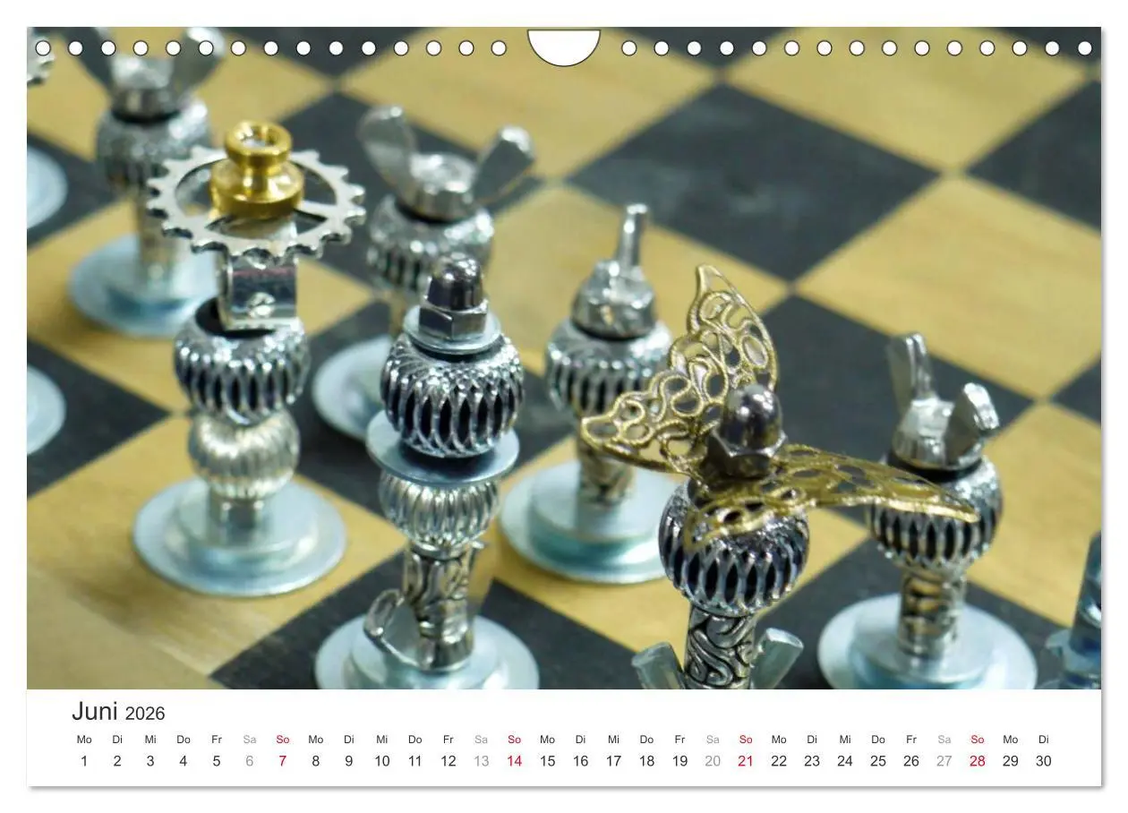 Bild: 9783457963999 | Schach 2026. Impressionen von Figuren und Spielen (Wandkalender...