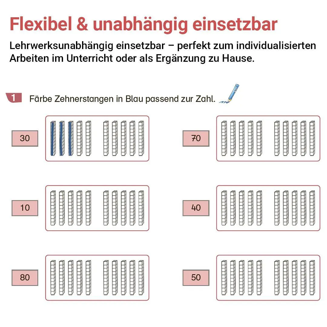Bild: 9783619253999 | Rechnen mit Rico Schnabel 2, Heft 1 - Selbstständig das Addieren...