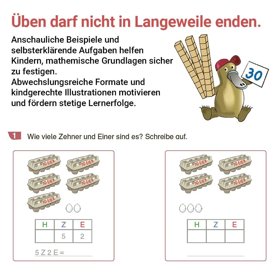 Bild: 9783619253999 | Rechnen mit Rico Schnabel 2, Heft 1 - Selbstständig das Addieren...