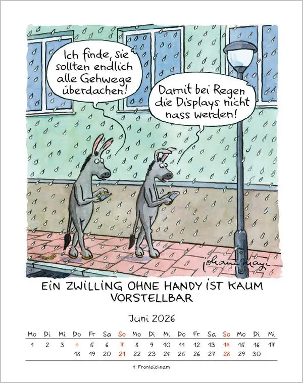 Bild: 9783731883999 | Zwillinge 2026 | Verlag Korsch | Kalender | Spiralbindung | 13 S.