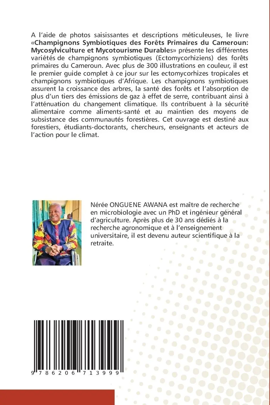 Rückseite: 9786206713999 | Champignons Symbiotiques des Forêts Primaires du Cameroun: | Awana