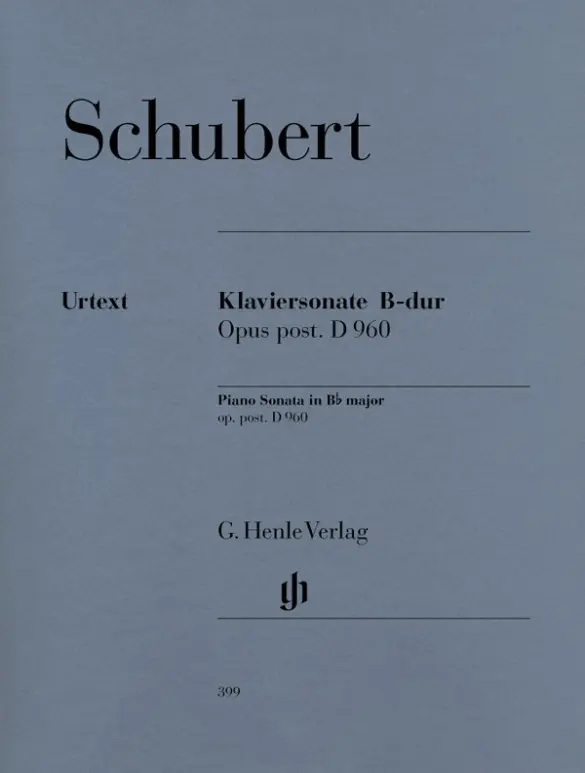 Cover: 9790201803999 | Franz Schubert - Klaviersonate B-dur op. post. D 960 | Paul Mies