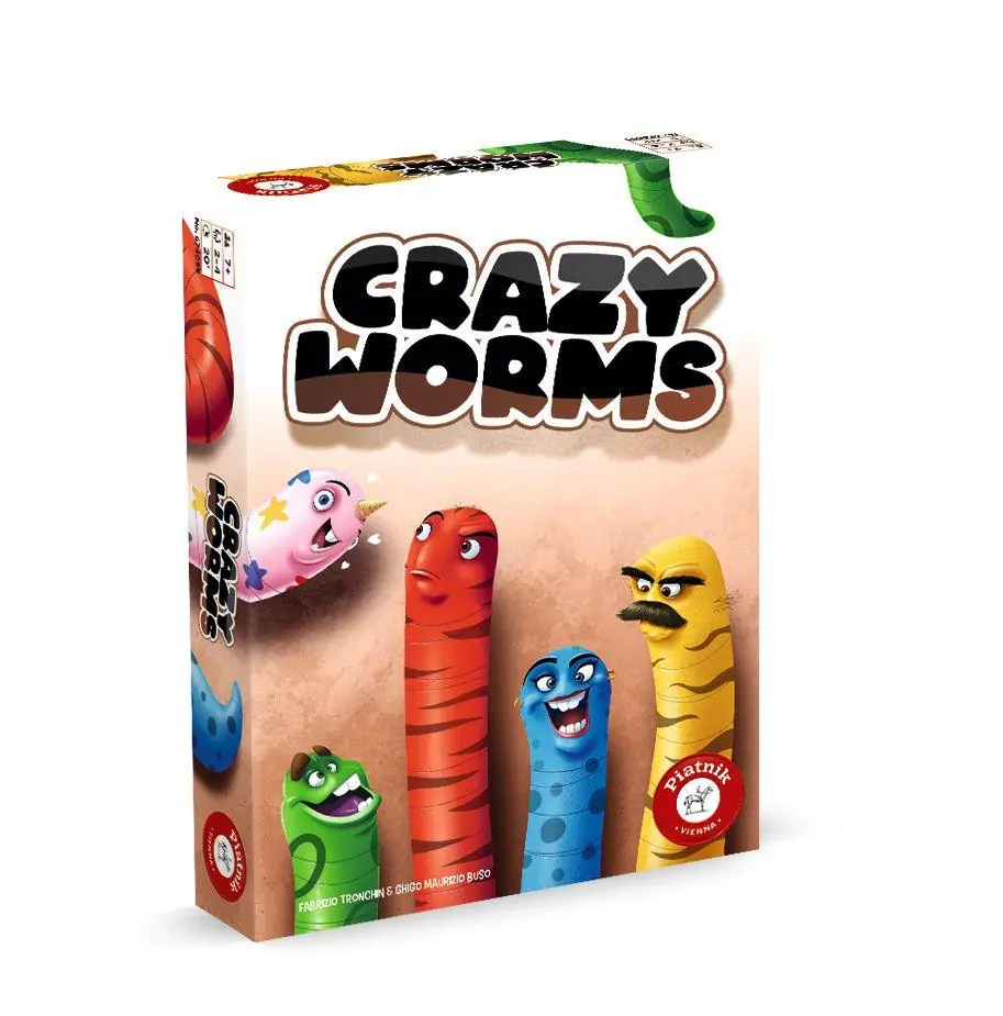 Cover: 9001890674099 | Crazy Worms | Spiel | 6740 | Deutsch | 2025 | Piatnik Deutschland GmbH