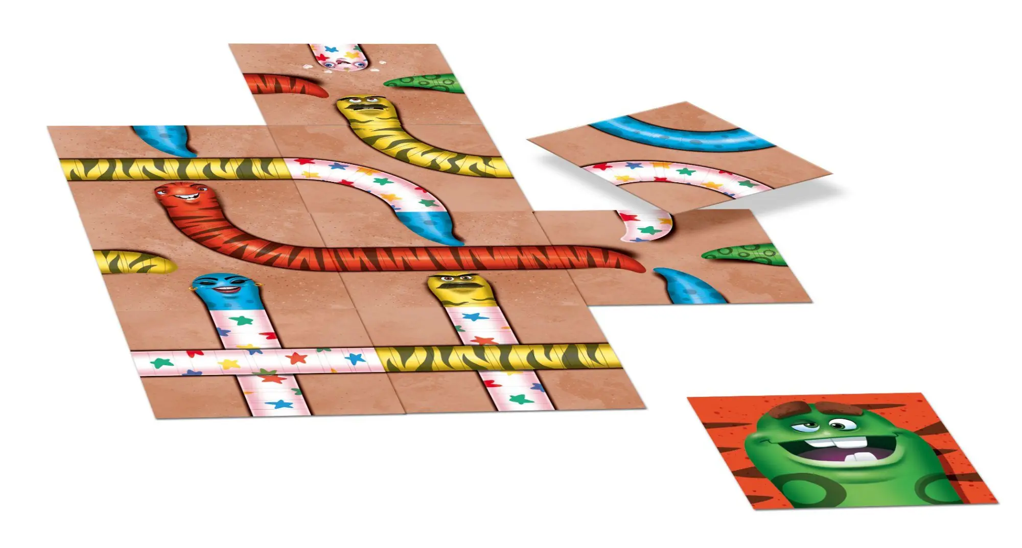 Bild: 9001890674099 | Crazy Worms | Spiel | 6740 | Deutsch | 2025 | Piatnik Deutschland GmbH