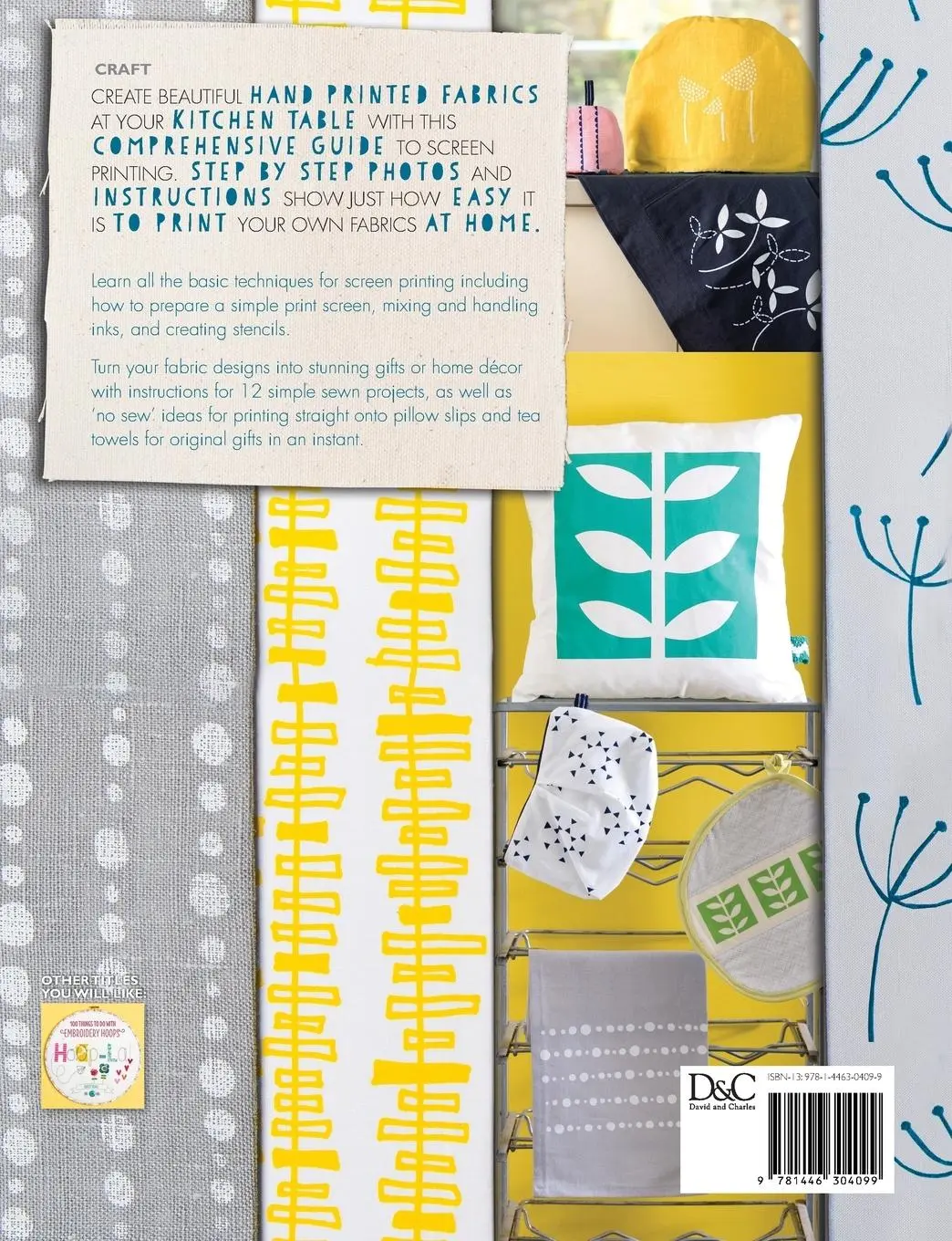 Rückseite: 9781446304099 | Screen Printing at Home | Karen Lewis | Taschenbuch | Englisch | 2014