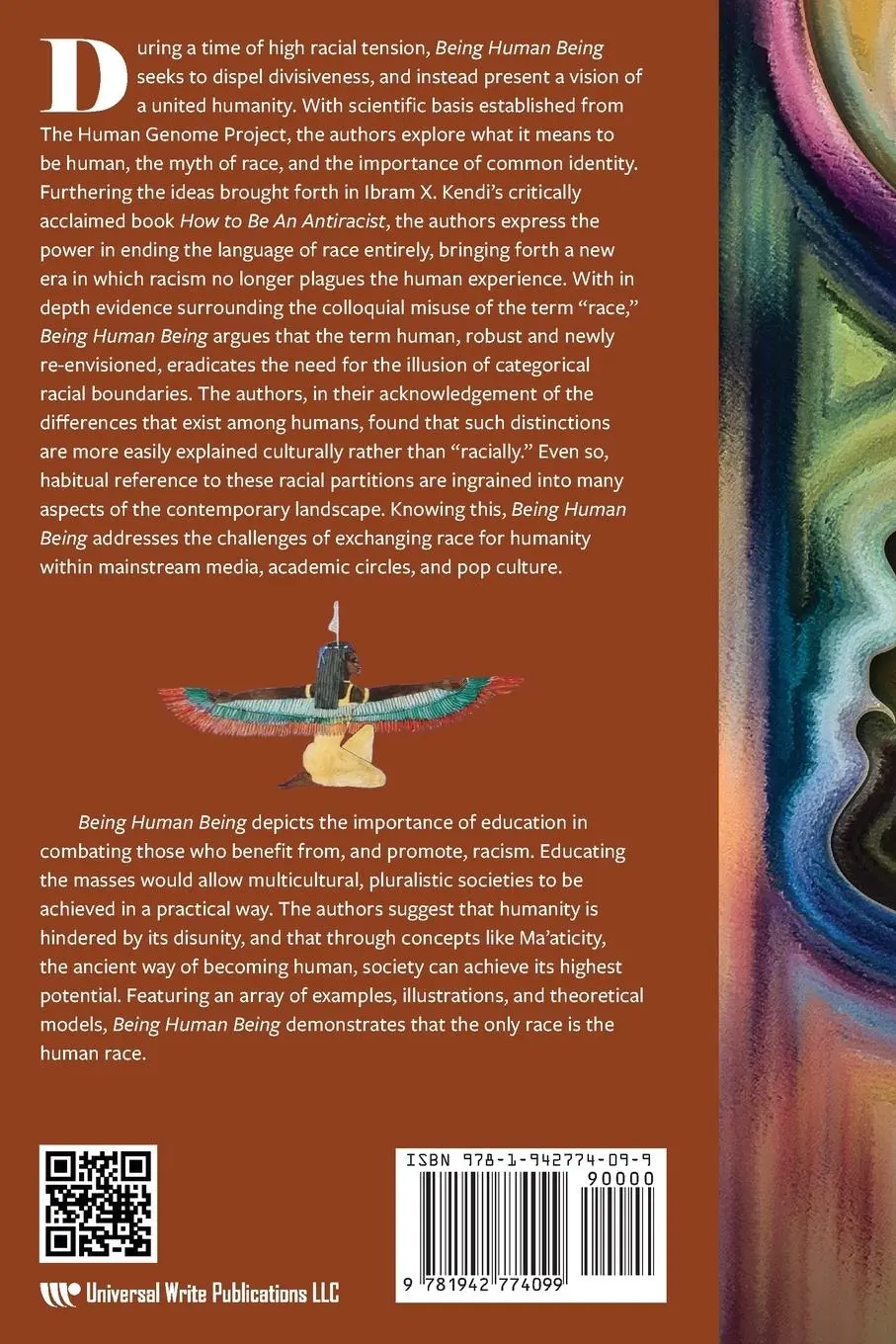 Rückseite: 9781942774099 | Being Human Being | Transforming the Race Discourse | Asante (u. a.)