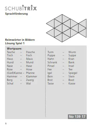 Bild: 9783039764099 | SCHUBITRIX Sprachförderung | Nomen: Reimwörter in Bildern | Box | 2026