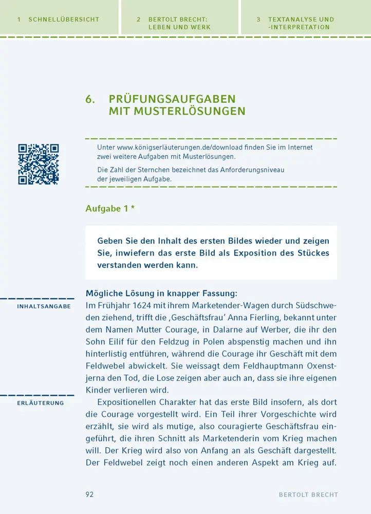 Bild: 9783129304099 | Mutter Courage und ihre Kinder von Bertolt Brecht | Bertolt Brecht