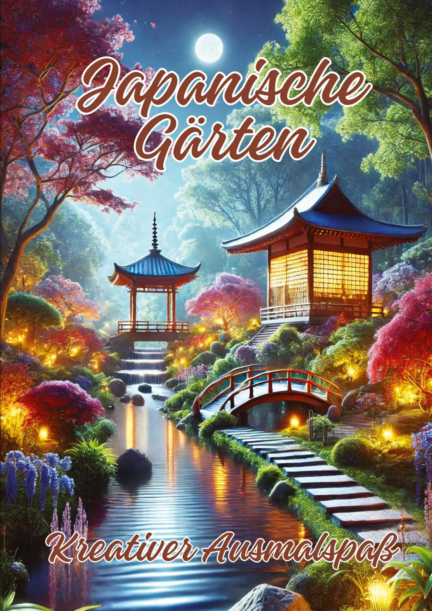 Cover: 9783384284099 | Japanische Gärten | Kreativer Ausmalspaß | Ela Artjoy | Taschenbuch