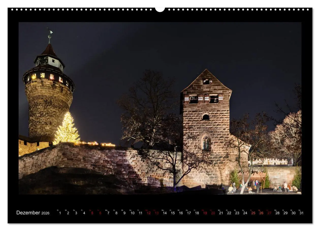 Bild: 9783457854099 | Historisches Nürnberg (Wandkalender 2026 DIN A2 quer), CALVENDO...