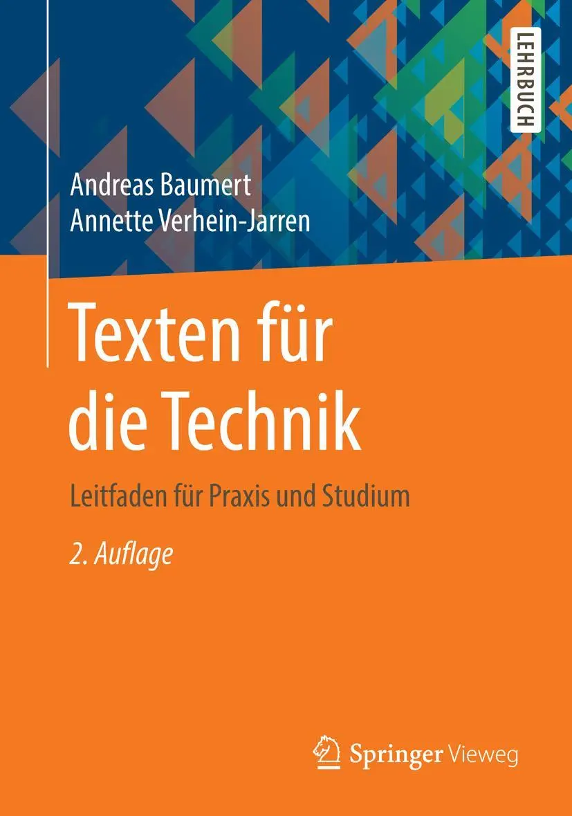 Cover: 9783662474099 | Texten für die Technik | Leitfaden für Praxis und Studium | Buch | XII