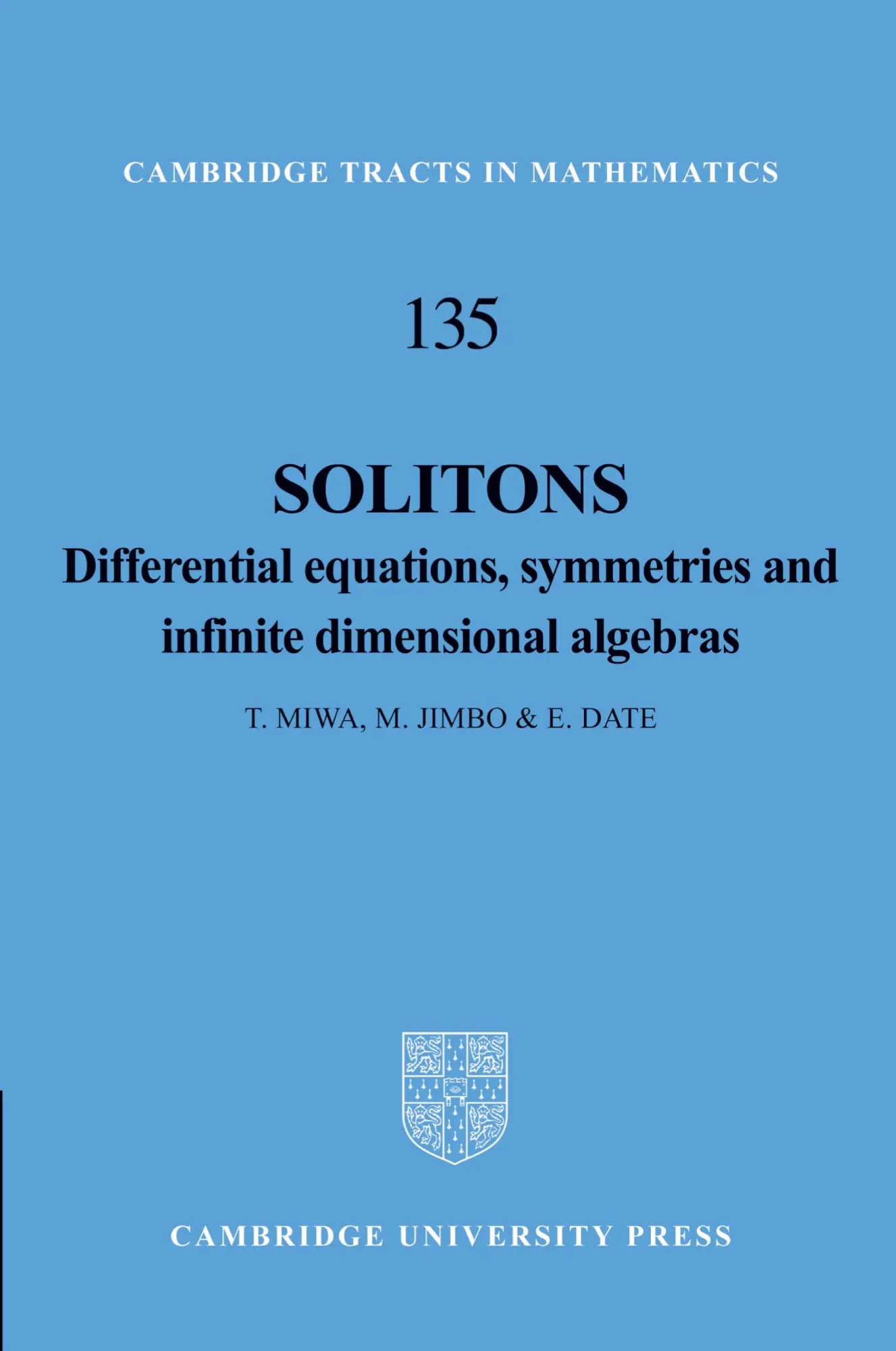 Cover: 9781107404199 | Solitons | T. Miwa (u. a.) | Taschenbuch | Englisch | 2012