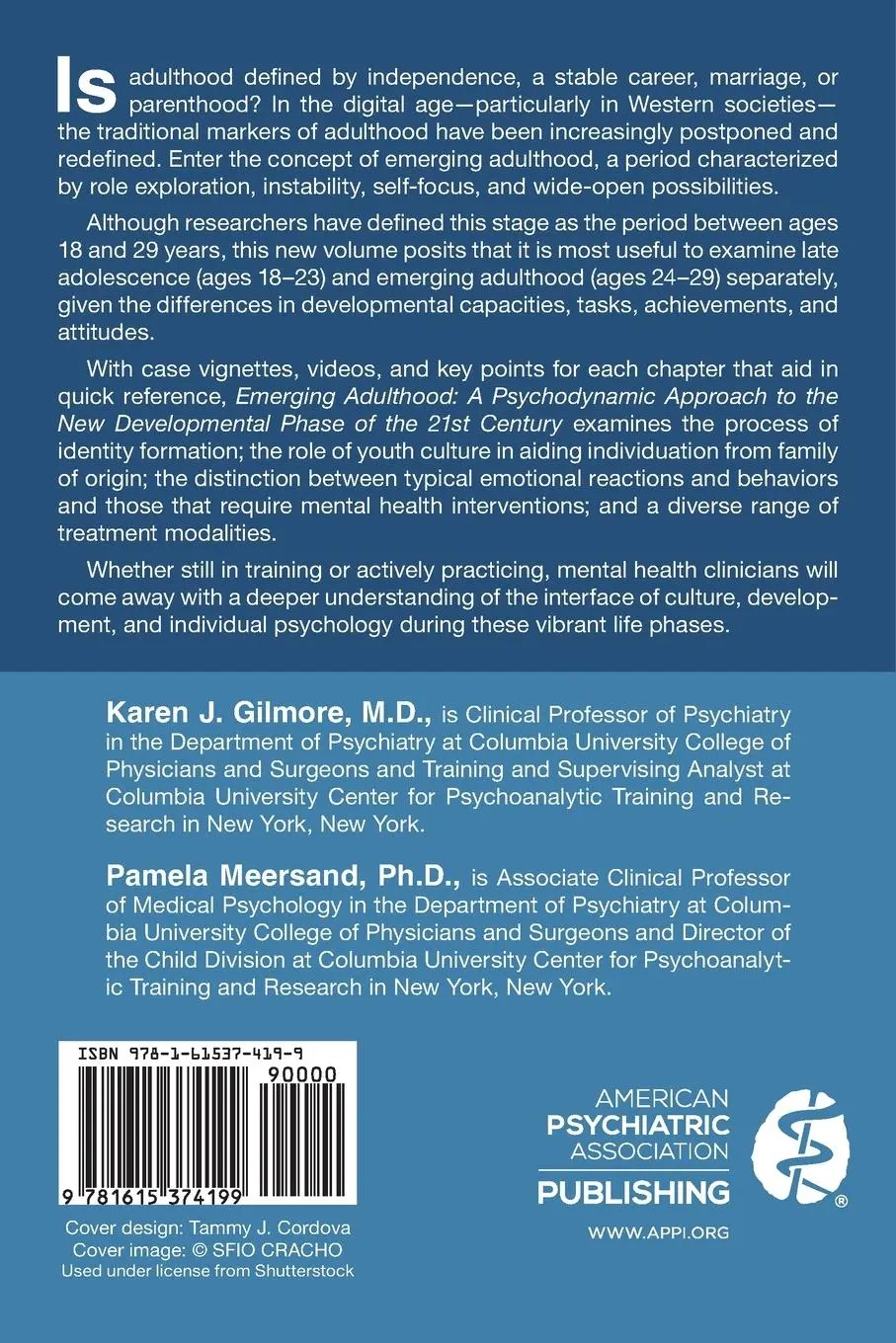 Rückseite: 9781615374199 | Emerging Adulthood | Karen J. Gilmore (u. a.) | Taschenbuch | Englisch