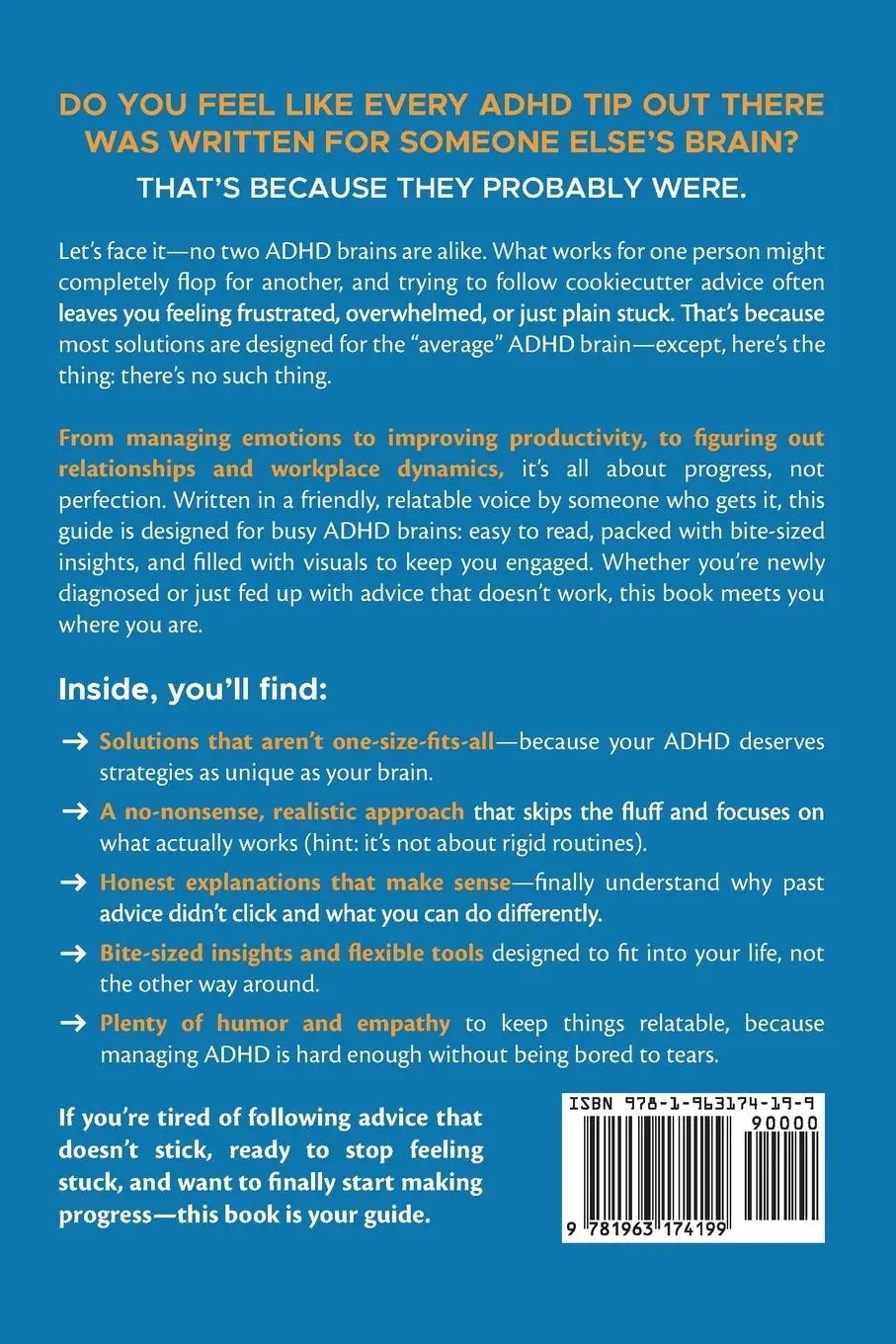 Rückseite: 9781963174199 | ADHD Brains Don't Come In One Size | Amy Harper | Taschenbuch | 2025