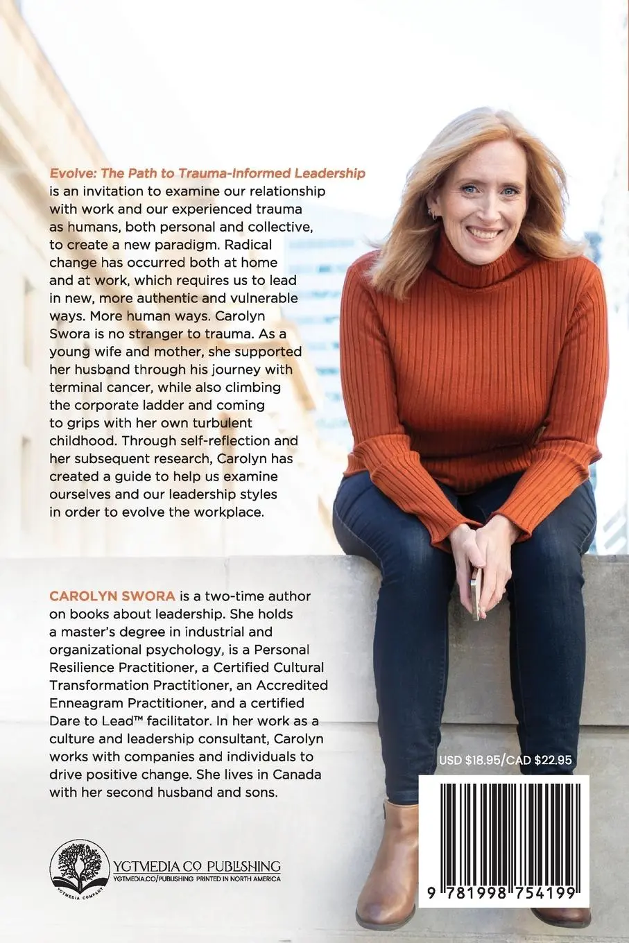 Rückseite: 9781998754199 | Evolve | The Path to Trauma-Informed Leadership | Carolyn Swora | Buch