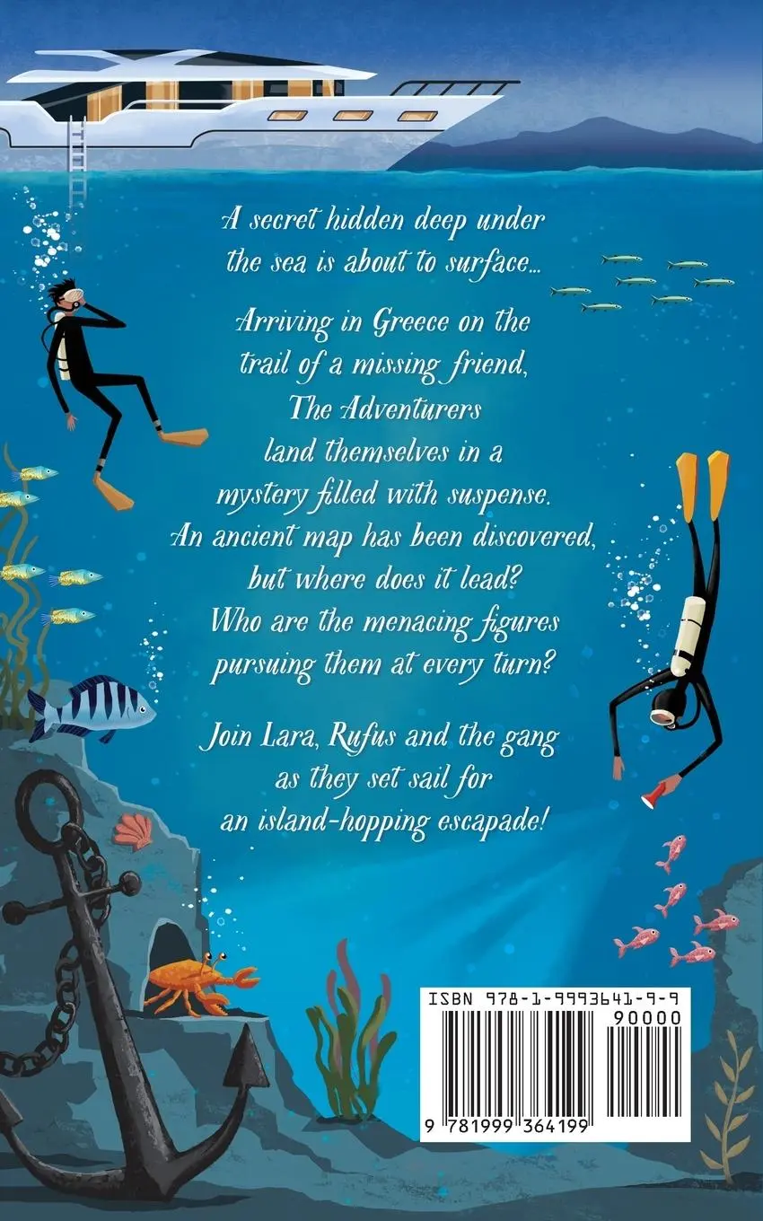 Rückseite: 9781999364199 | The Adventurers and the Sea of Discovery | Jemma Hatt | Taschenbuch