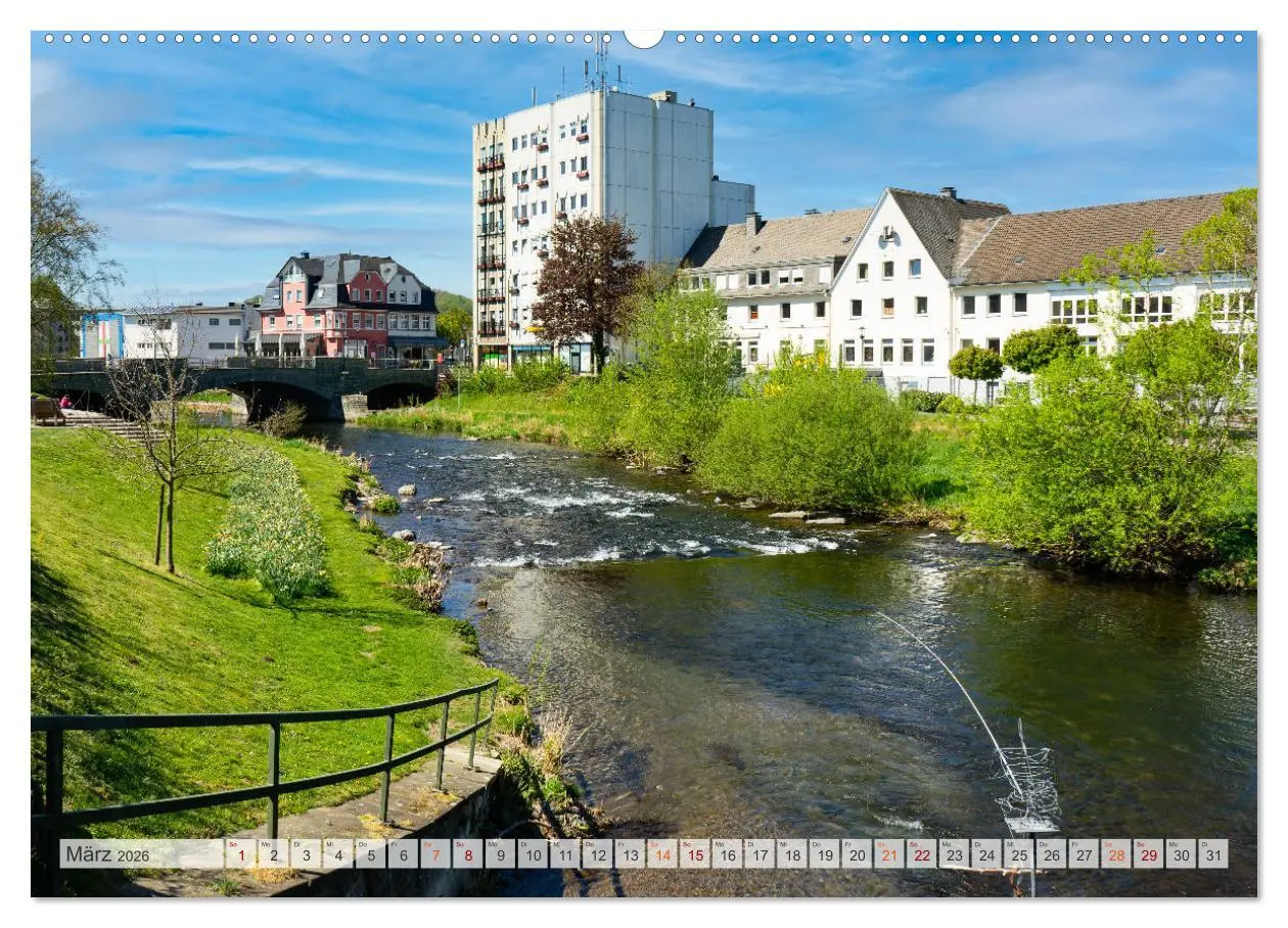 Bild: 9783457604199 | Meschede Impressionen (Wandkalender 2026 DIN A2 quer), CALVENDO...