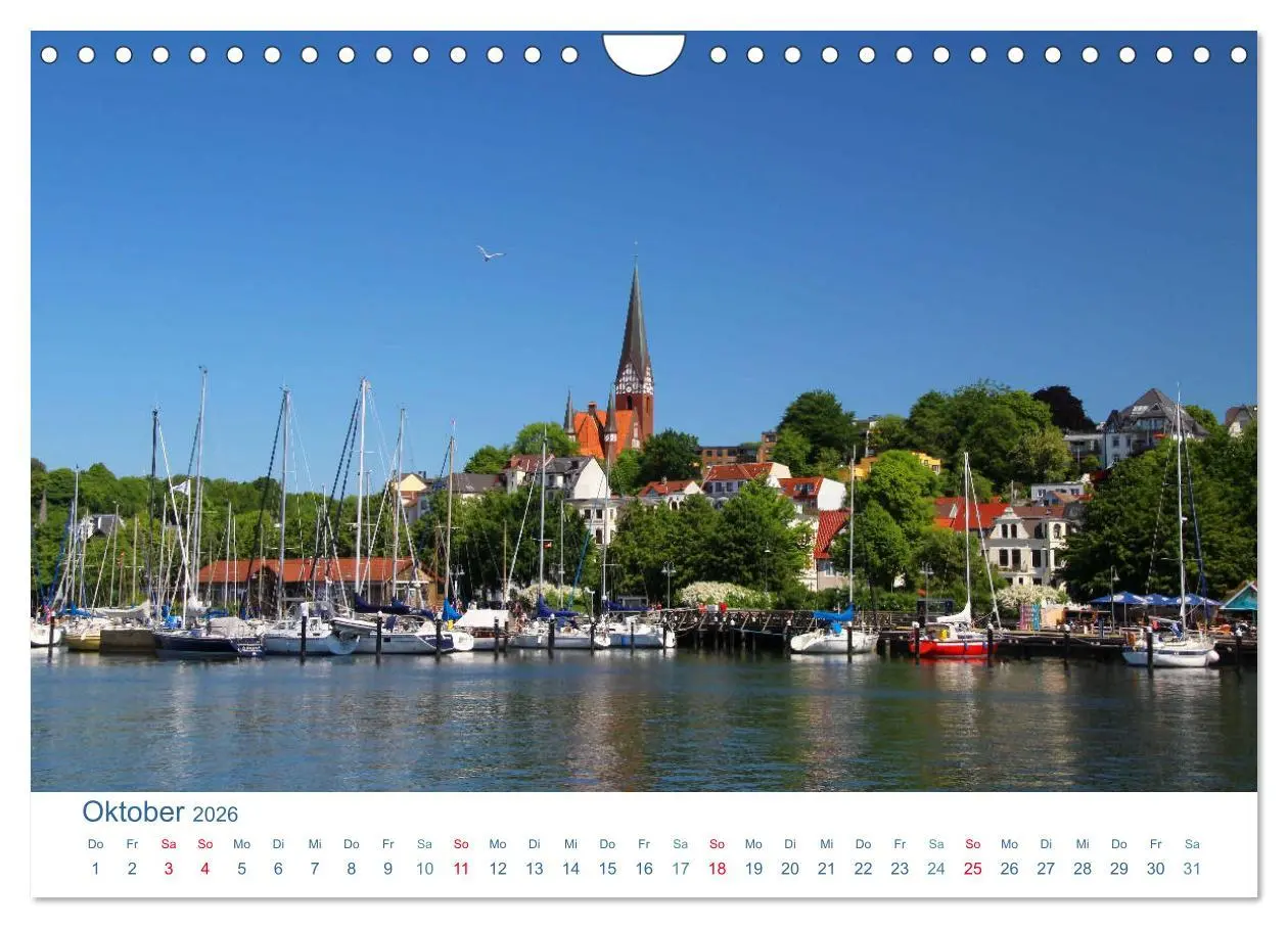 Bild: 9783457774199 | Flensburg 2026. Impressionen rund um den Hafen (Wandkalender 2026...