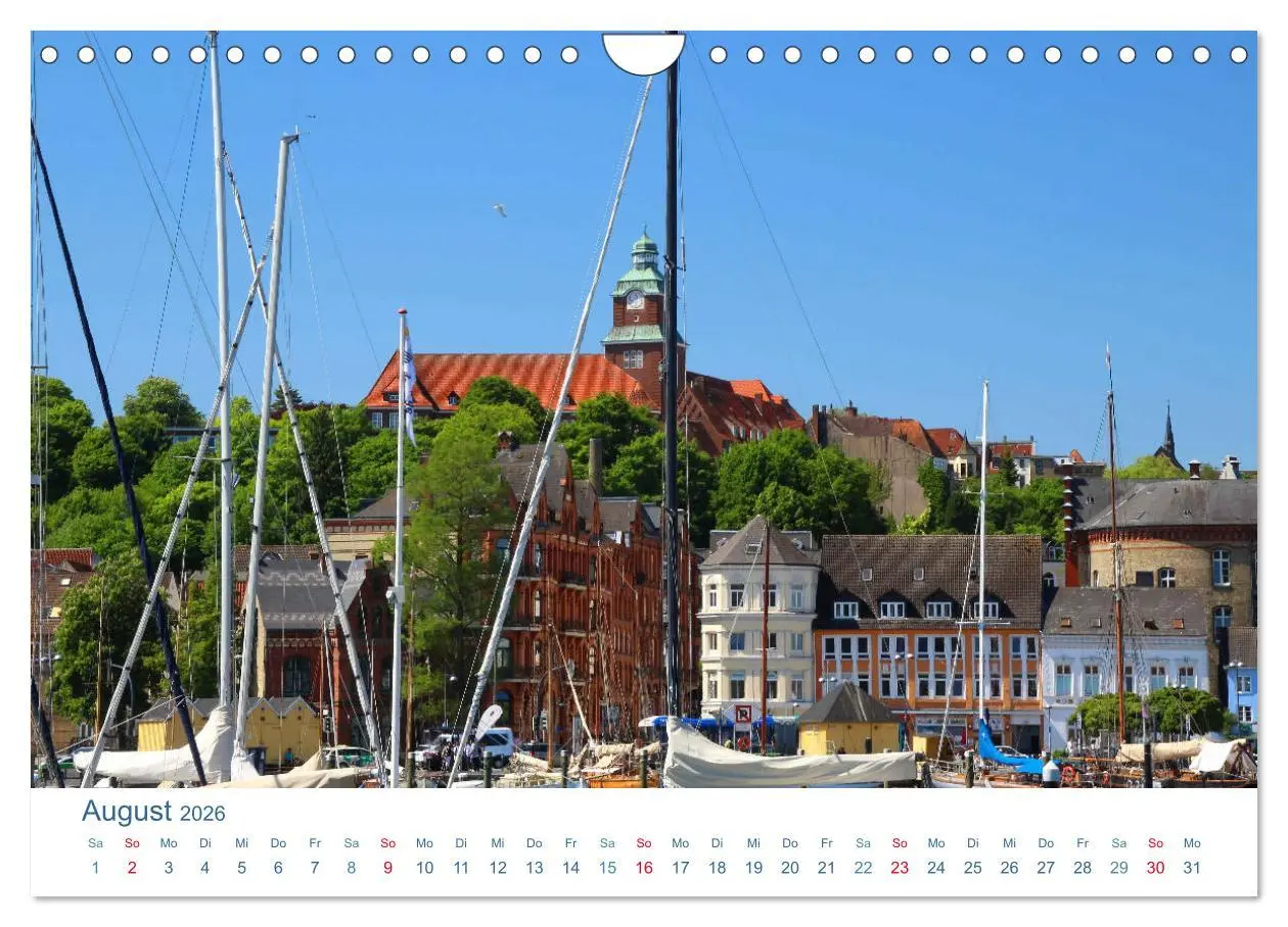 Bild: 9783457774199 | Flensburg 2026. Impressionen rund um den Hafen (Wandkalender 2026...