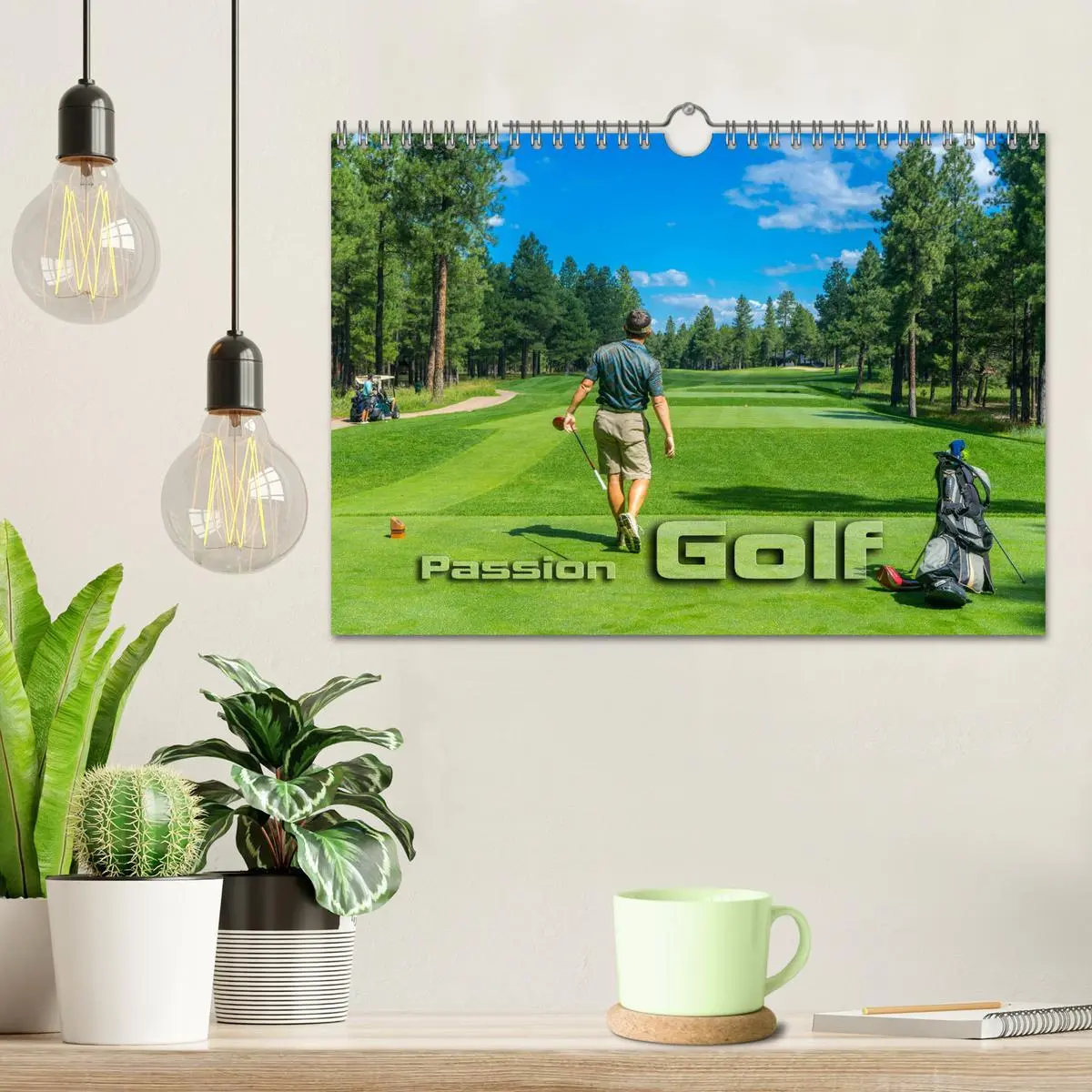 Bild: 9783457844199 | Passion Golf (Wandkalender 2026 DIN A4 quer), CALVENDO Monatskalender