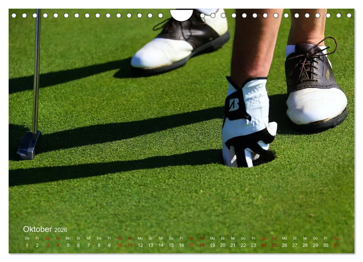 Bild: 9783457844199 | Passion Golf (Wandkalender 2026 DIN A4 quer), CALVENDO Monatskalender