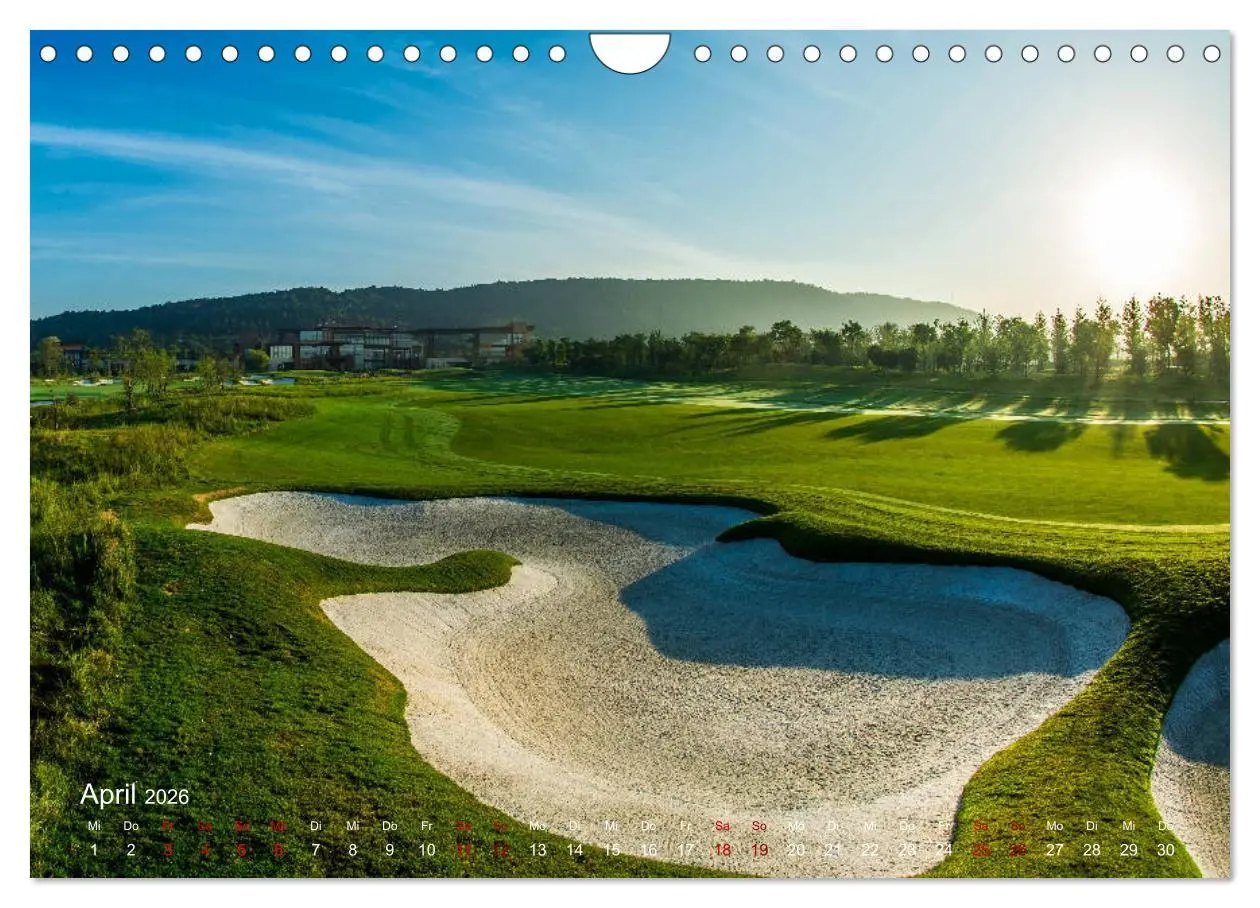 Bild: 9783457844199 | Passion Golf (Wandkalender 2026 DIN A4 quer), CALVENDO Monatskalender
