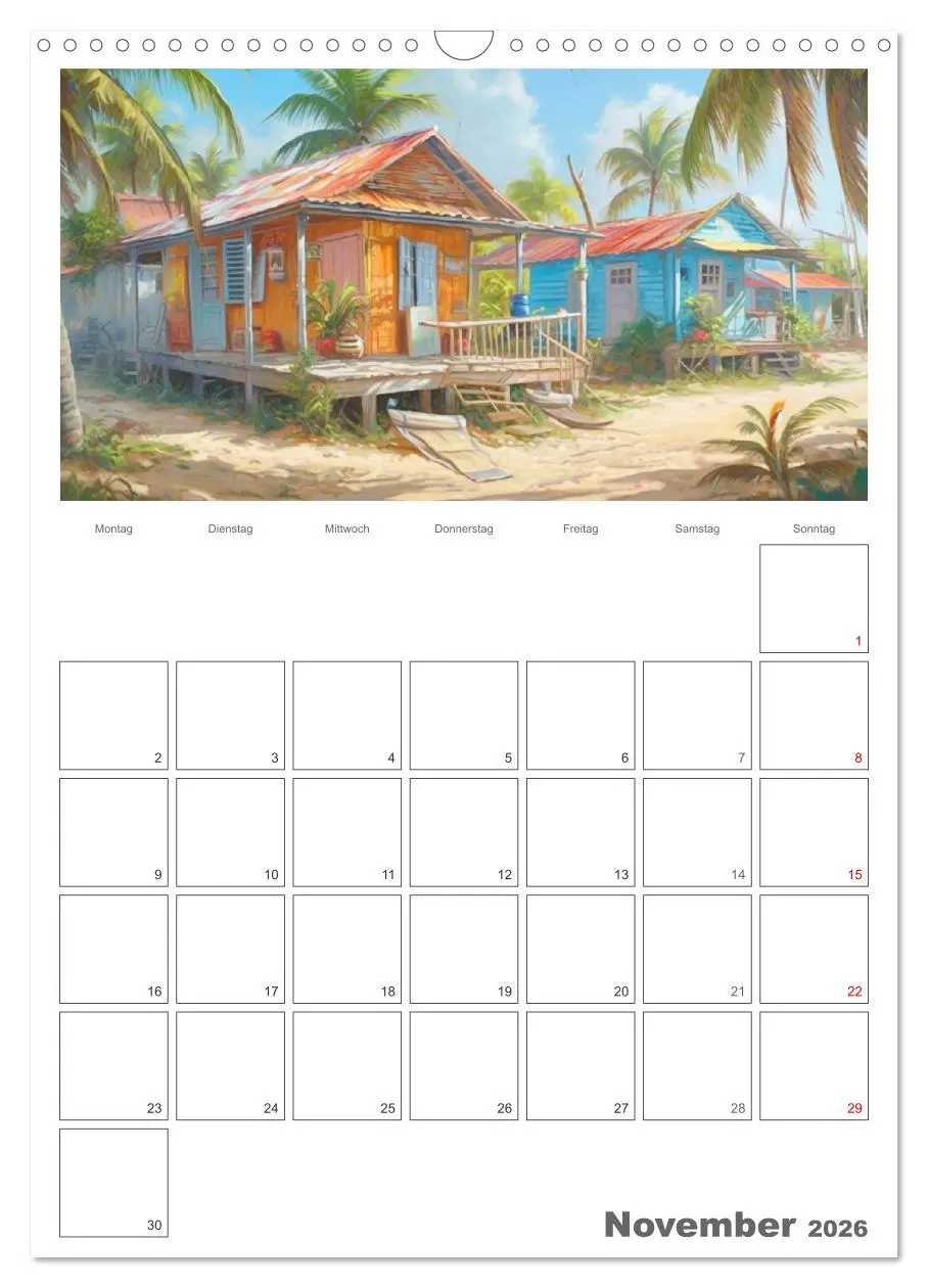 Bild: 9783516314199 | Die Karibik. Der Zauber tropischer Juwele (Wandkalender 2026 DIN A3...