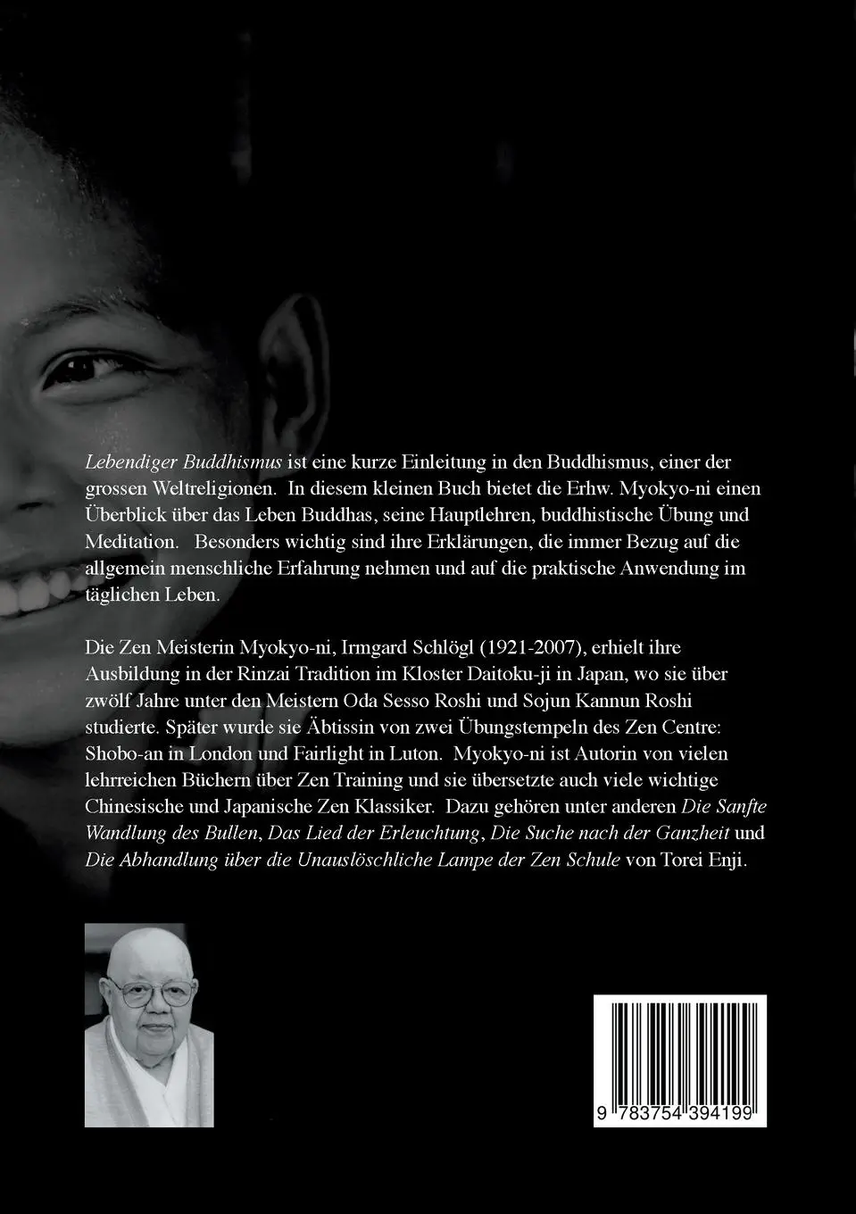 Rückseite: 9783754394199 | Lebendiger Buddhismus | Ehrw. Myokyo-ni Irmgard Schlögl | Taschenbuch