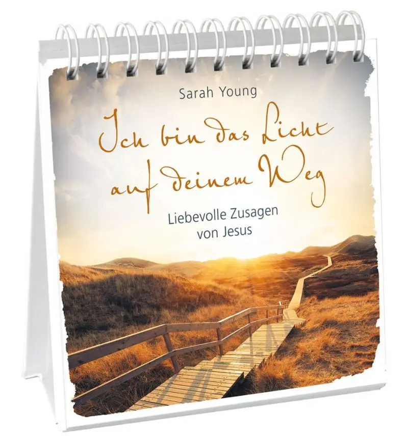 Cover: 9783957344199 | Ich bin das Licht auf deinem Weg - Aufstellbuch | Sarah Young | Buch Cover: 9783957344199 | Ich bin das Licht auf deinem Weg - Aufstellbuch | Sarah Young | Buch