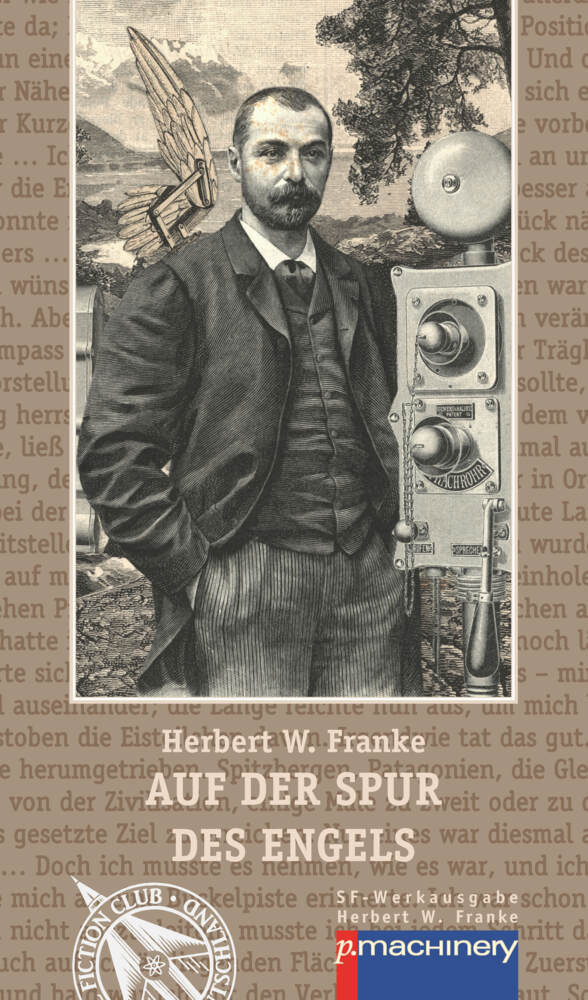 Cover: 9783957654199 | AUF DER SPUR DES ENGELS | Science-Fiction-Roman | Herbert W. Franke