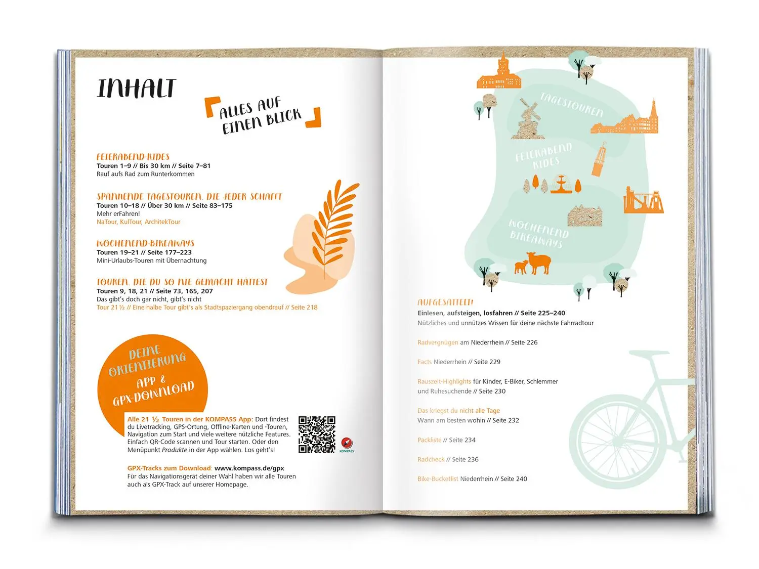 Bild: 9783991214199 | KOMPASS Radvergnügen Niederrhein | Thomas Machoczek (u. a.) | Buch