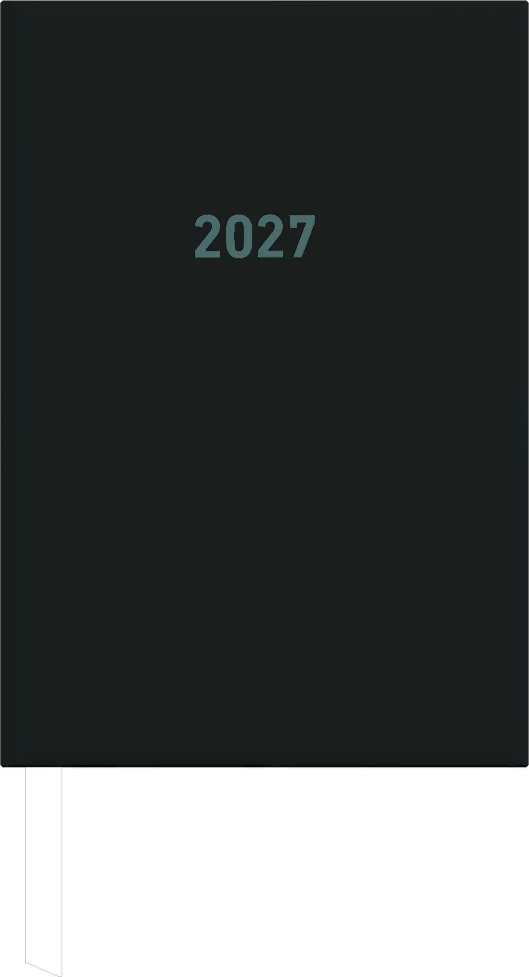 Cover: 4069095014299 | Buchkalender 1T/1S schwarz 2027 | Neumann Verlage GmbH &amp; Co KG | Buch