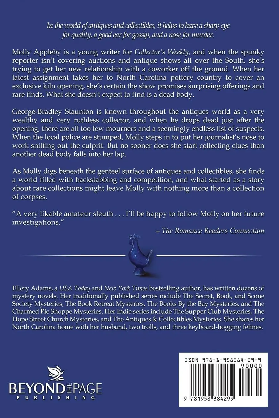 Rückseite: 9781958384299 | A Killer Collection | Ellery Adams | Taschenbuch | Englisch | 2015