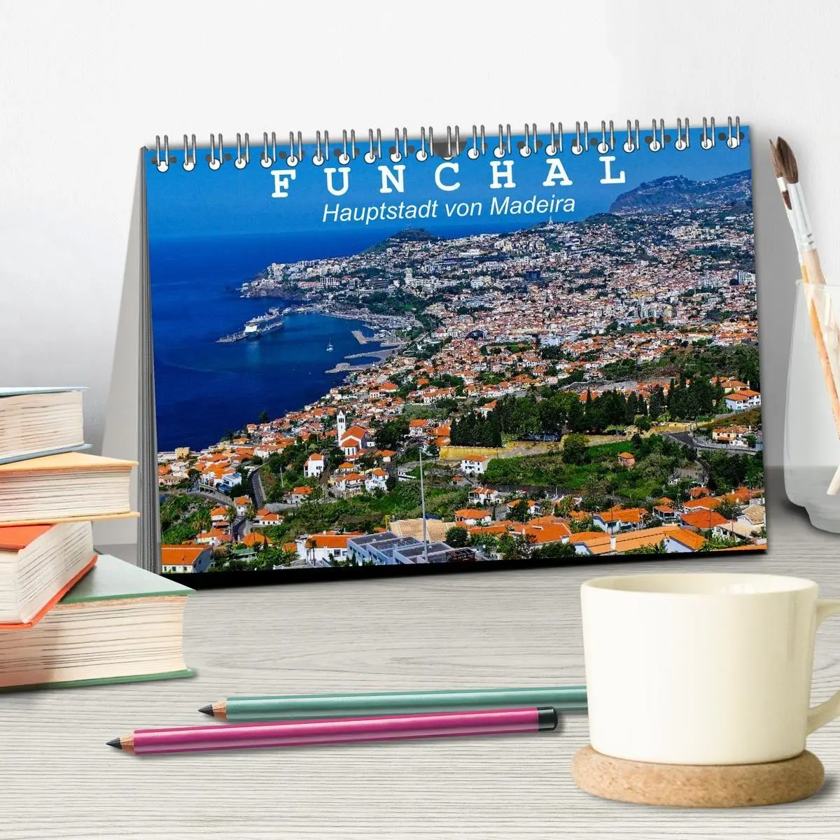 Bild: 9783457904299 | Funchal - Die Hauptstadt von Madeira (Tischkalender 2026 DIN A5...