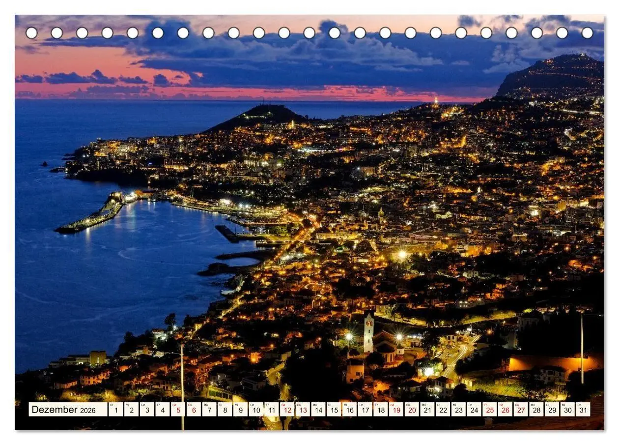 Bild: 9783457904299 | Funchal - Die Hauptstadt von Madeira (Tischkalender 2026 DIN A5...
