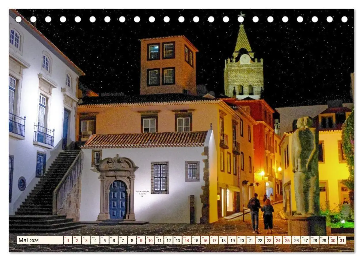 Bild: 9783457904299 | Funchal - Die Hauptstadt von Madeira (Tischkalender 2026 DIN A5...