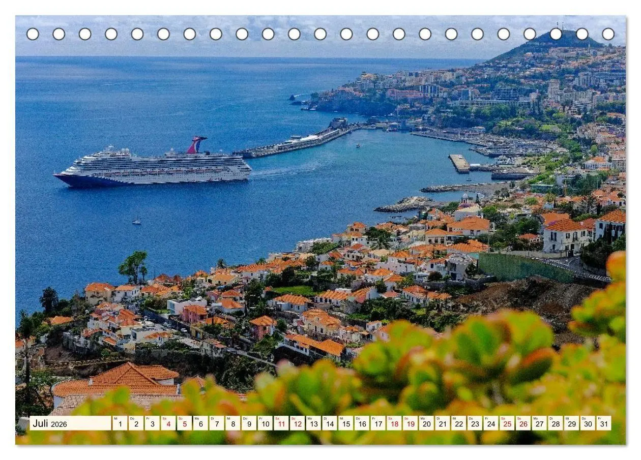 Bild: 9783457904299 | Funchal - Die Hauptstadt von Madeira (Tischkalender 2026 DIN A5...