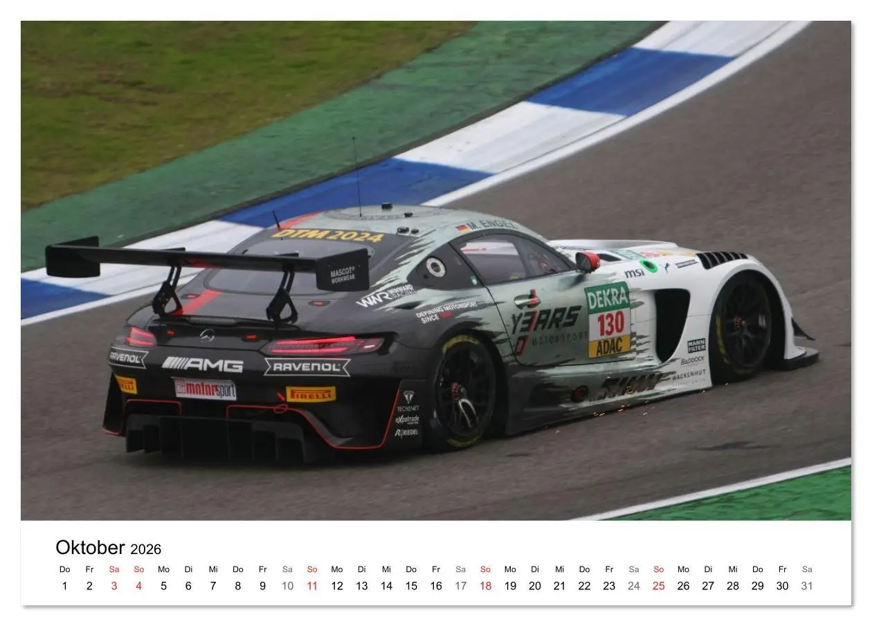 Bild: 9783516164299 | Supersportwagen auf der Rennstrecke (Tischkalender 2026 DIN A5...