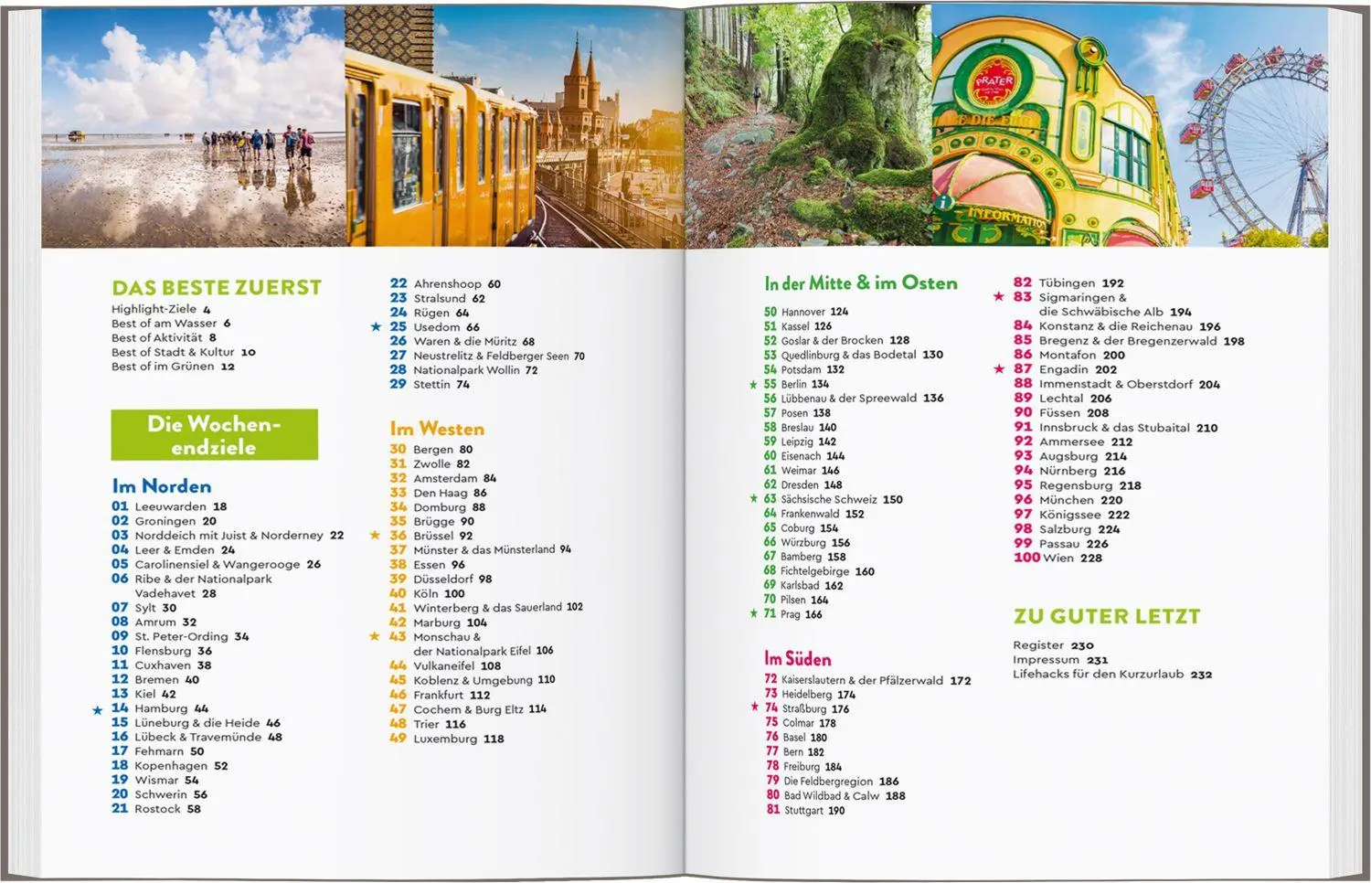 Bild: 9783575024299 | MARCO POLO Bildband 100 Wochenendtrips in &amp; um Deutschland | Buch