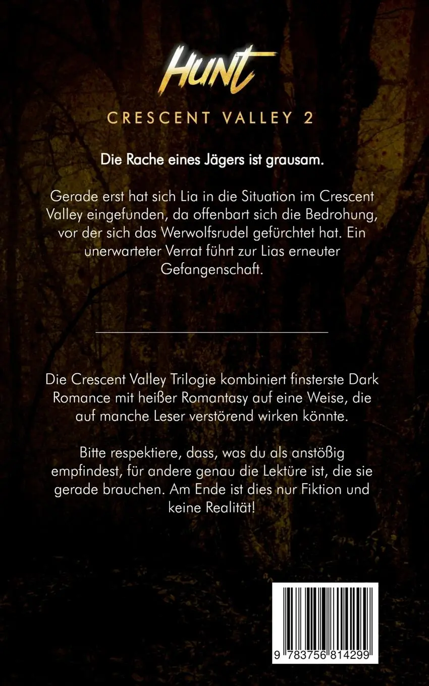 Rückseite: 9783756814299 | Hunt | Crescent Valley 2 | D. S. Wrights | Taschenbuch | Paperback