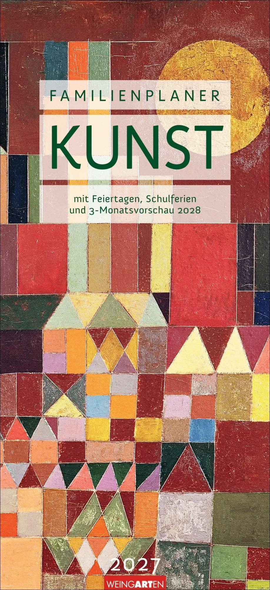 Cover: 9783839904299 | Kunst Familienplaner 2027 | Kandinsky | Kalender | 15 S. | Deutsch